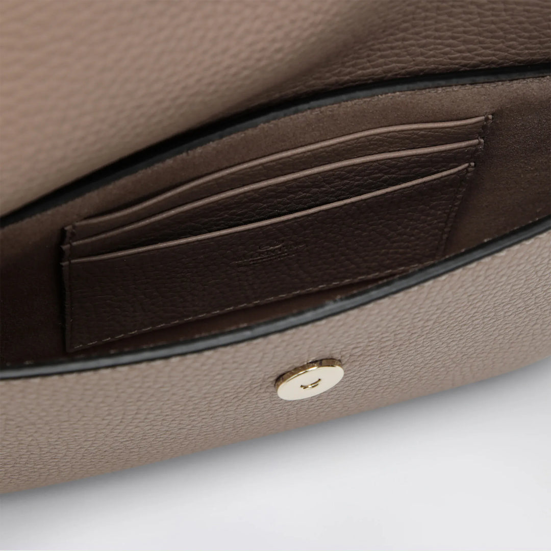 Valentino Garavani - Rockstud pouch in grained calf leather, powder Brand Apparel &amp; Accessories TU