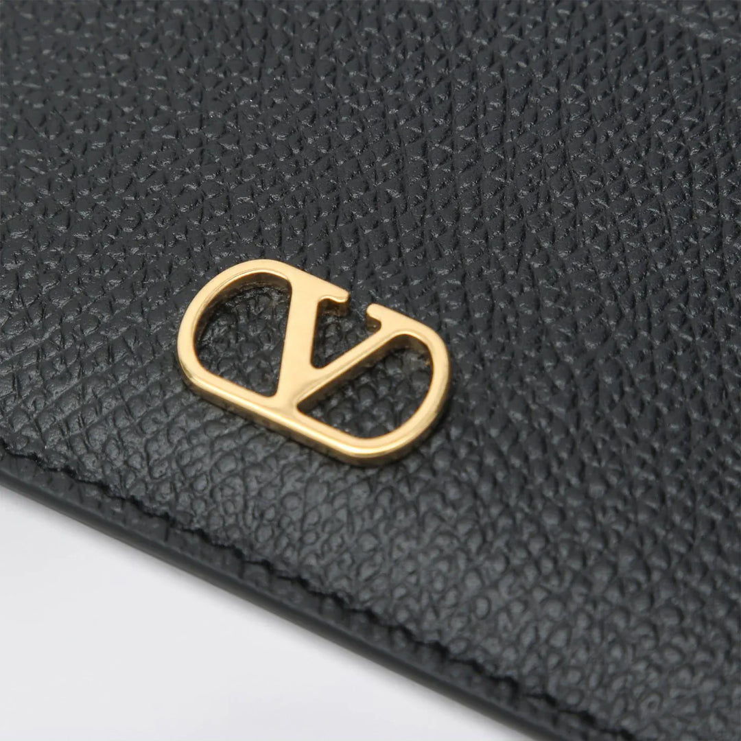 Valentino Garavani - VLogo Signature black credit card holder Brand Apparel &amp; Accessories TU