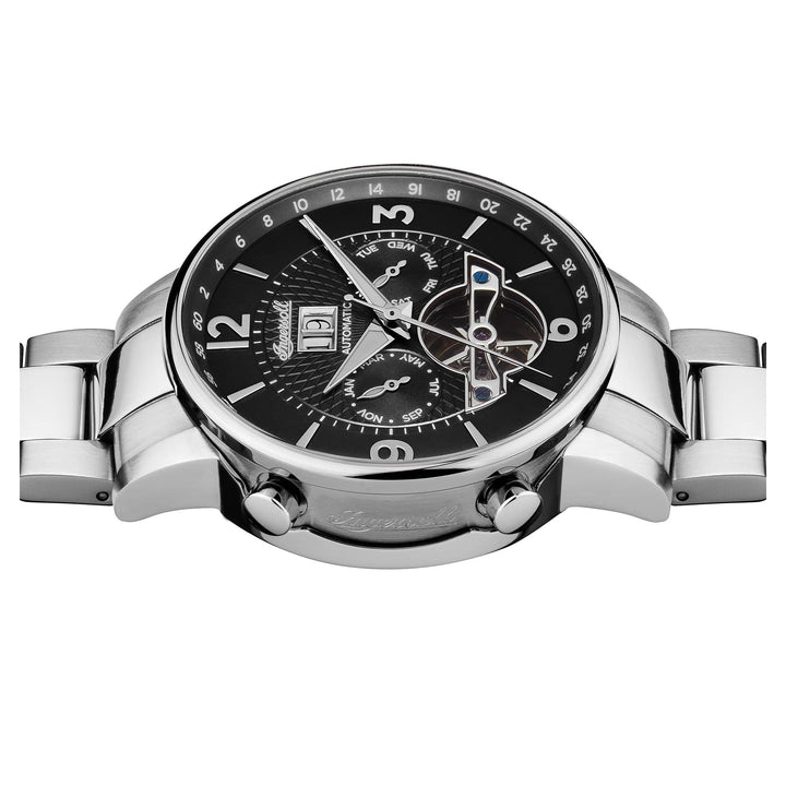 Ingersoll Automatic Watches Ingersoll Grafton Automatic Silver Bracelet Watch Brand