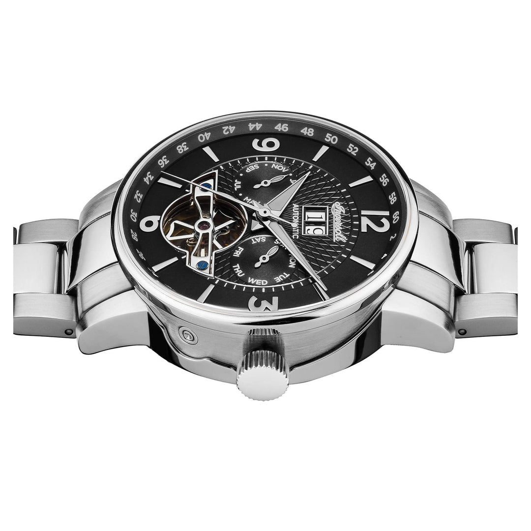 Ingersoll Automatic Watches Ingersoll Grafton Automatic Silver Bracelet Watch Brand