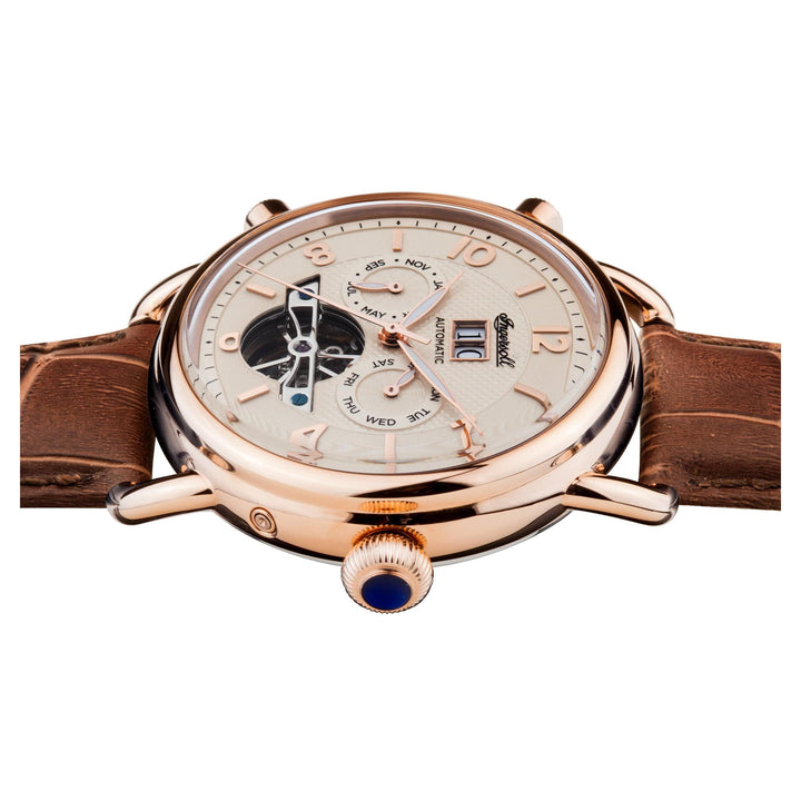 Ingersoll Automatic Watches Ingersoll New England Automatic Brown Watch Brand