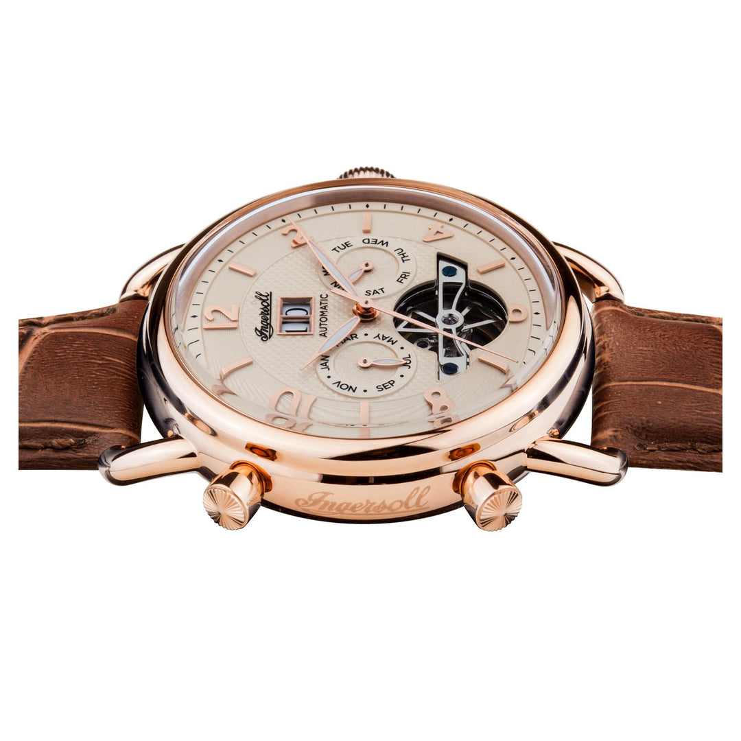 Ingersoll Automatic Watches Ingersoll New England Automatic Brown Watch Brand