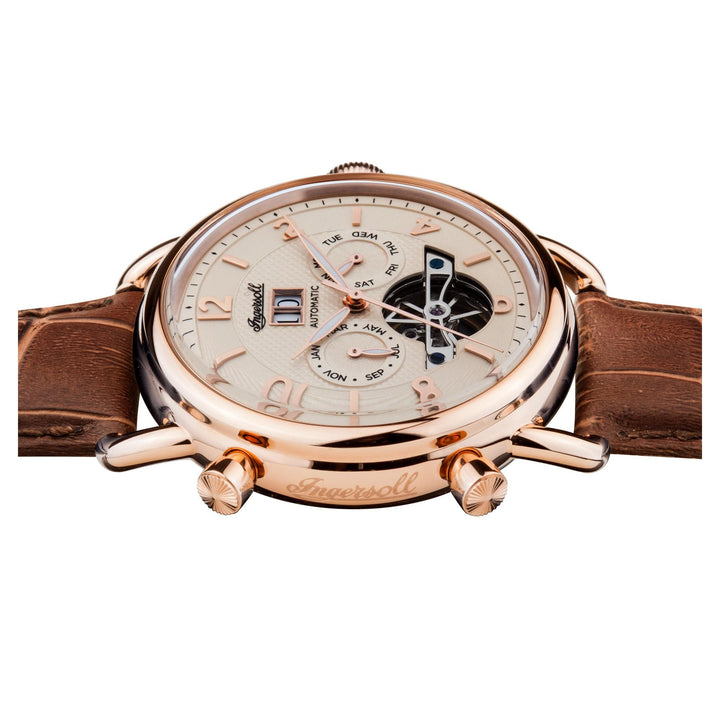 Ingersoll Automatic Watches Ingersoll New England Automatic Brown Watch Brand