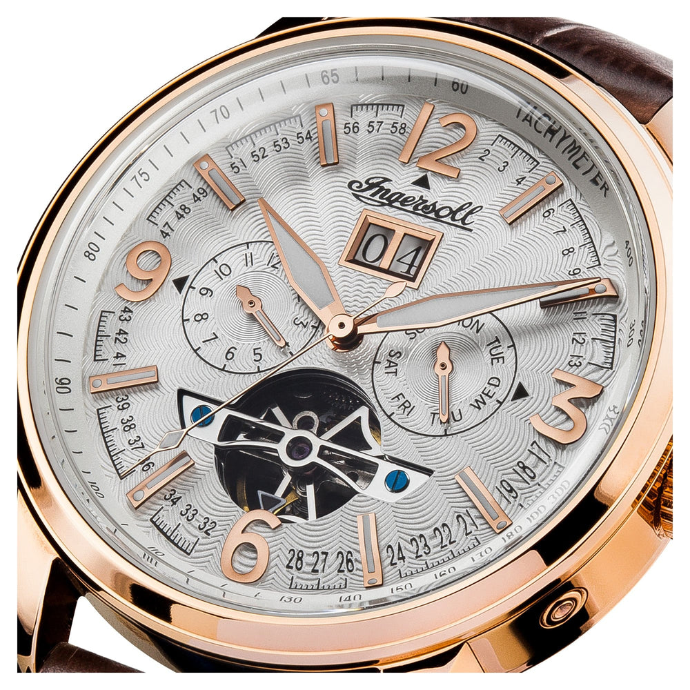 Ingersoll Automatic Watches Ingersoll Regent Automatic Brown Watch Brand
