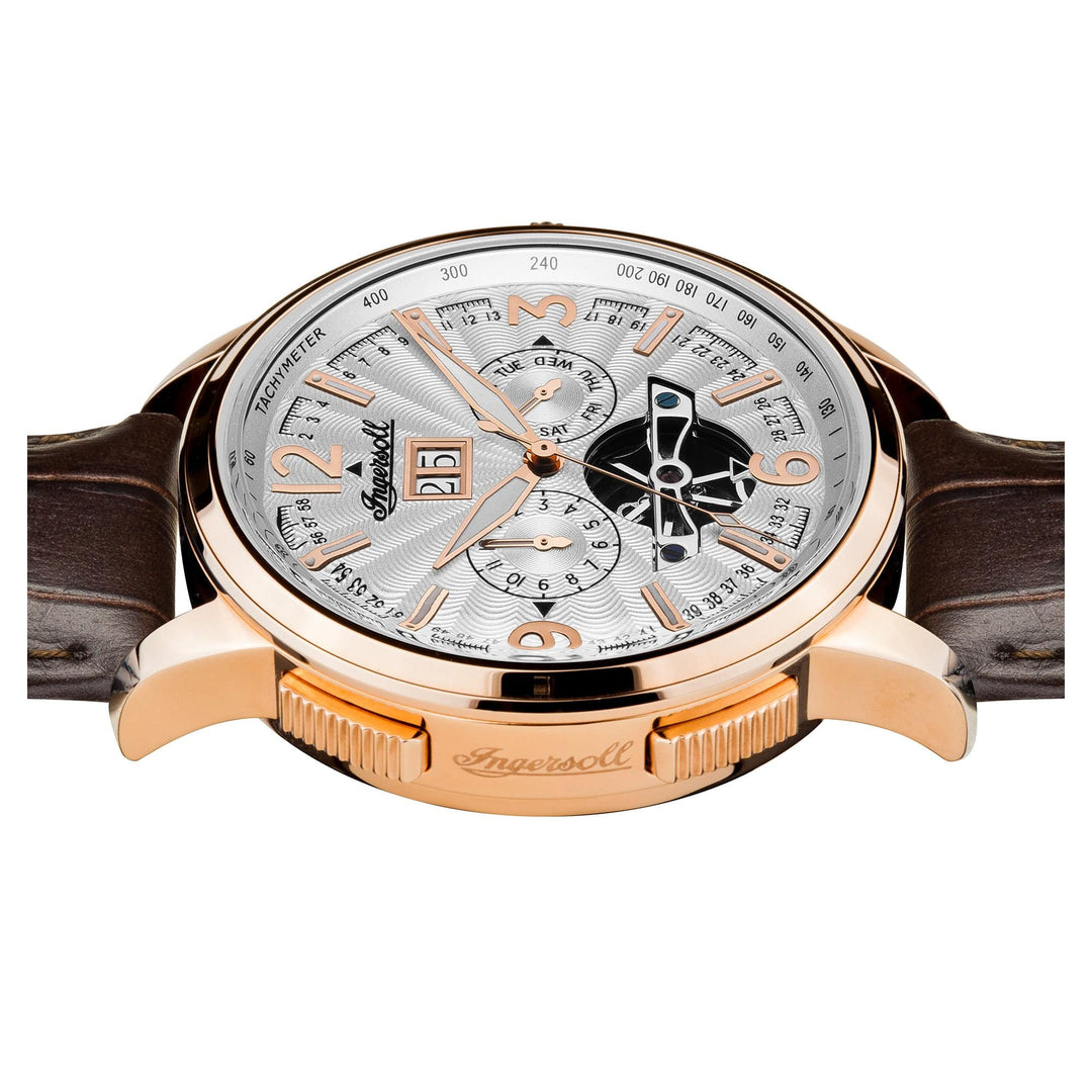 Ingersoll Automatic Watches Ingersoll Regent Automatic Brown Watch Brand