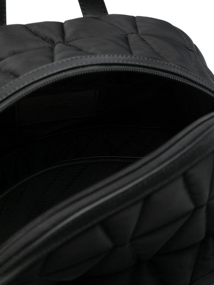Versace Backpacks UNI Versace Black Backpack Versace Black Backpack Brand