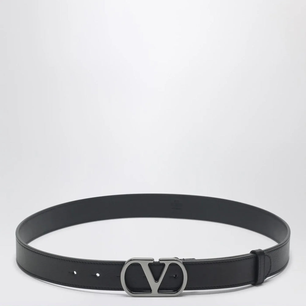 Valentino Garavani - Black VLogo Signature belt Brand Belts 90 EU