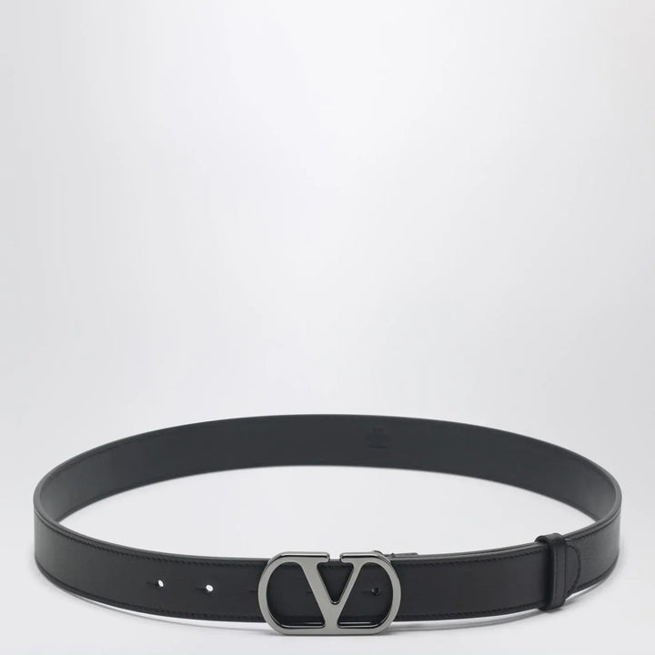 Valentino Garavani - Black VLogo Signature belt Brand Belts 90 EU
