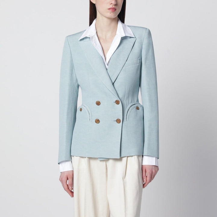 Coats &amp; Jackets Blazé Milano - Light blue double-breasted jacket Brand