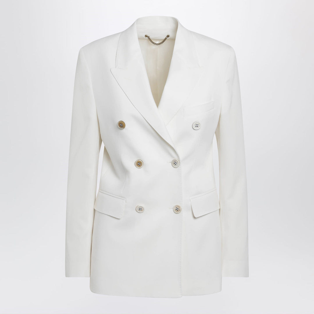 Coats & Jackets Golden Goose - White double-breasted jacket in wool blend Brand