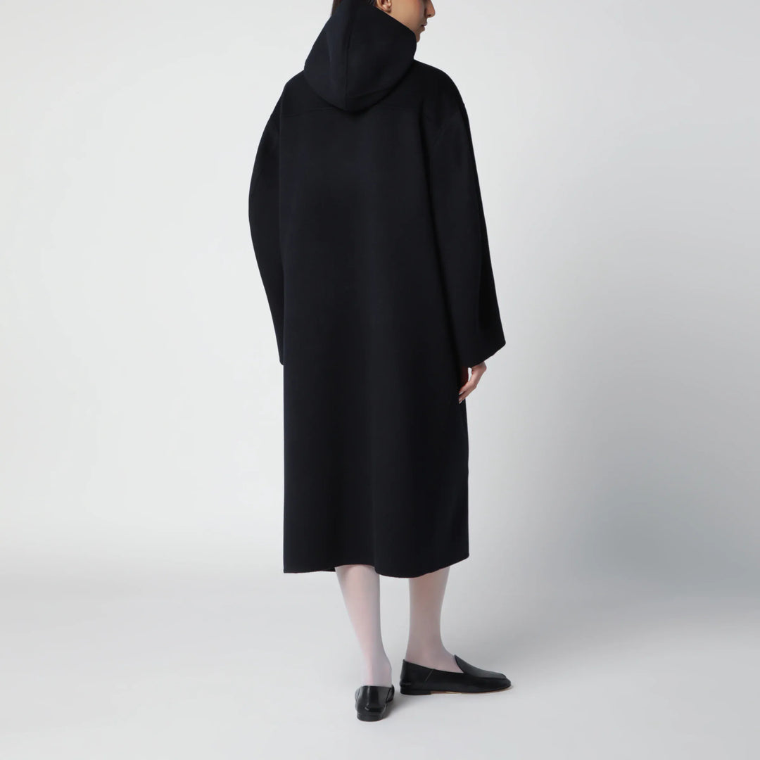 Róhe - Navy Blue Duffle Coat Brand Coats &amp; Jackets