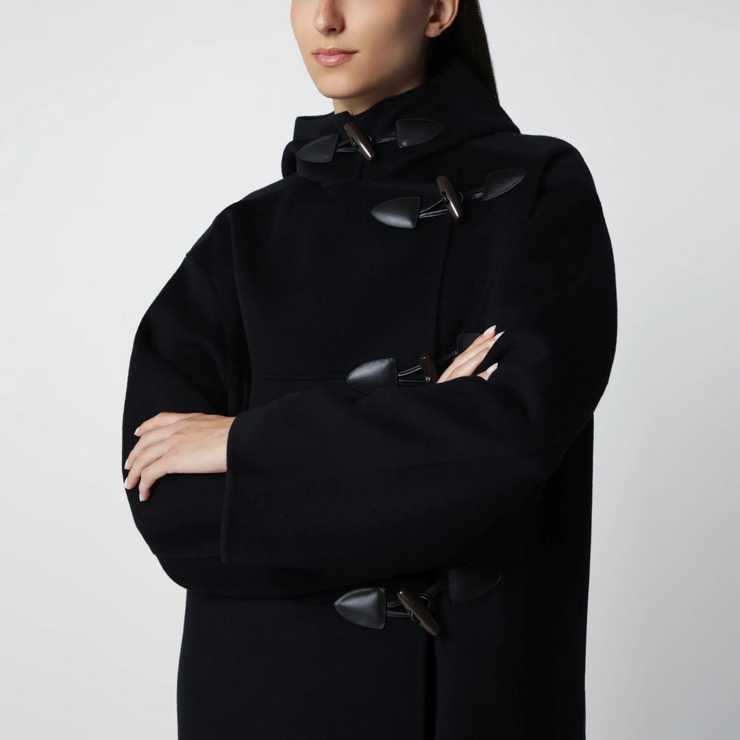 Róhe - Navy Blue Duffle Coat Brand Coats &amp; Jackets