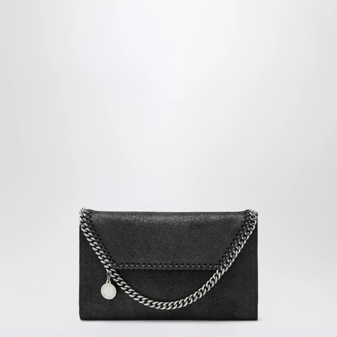 Stella McCartney - Falabella crossbody wallet bag in black Brand Crossbody Bag U