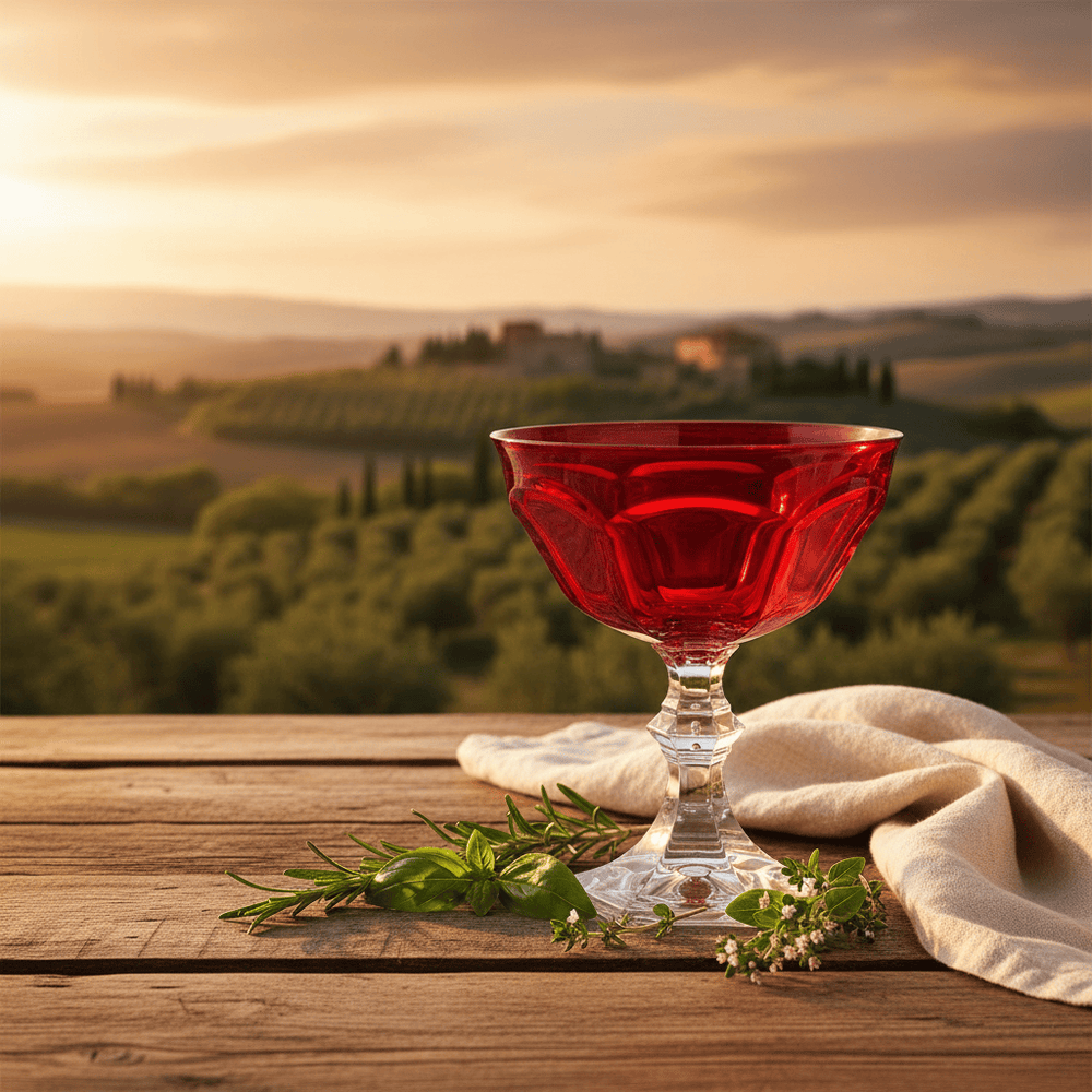 Mario Luca Giusti Dessert Cup Set of 2 Red Brand Dessert Cup