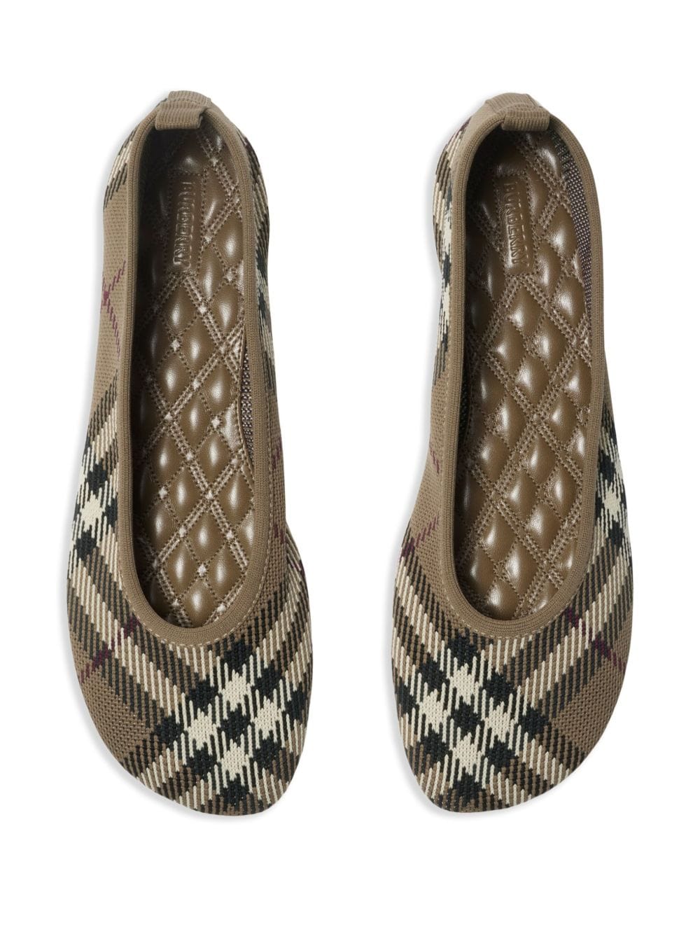 Burberry Flat Shoes 36 Burberry Flat shoes Beige Burberry Beige Check Flat Shoes – Iconic & Comfortable | ILG Brand