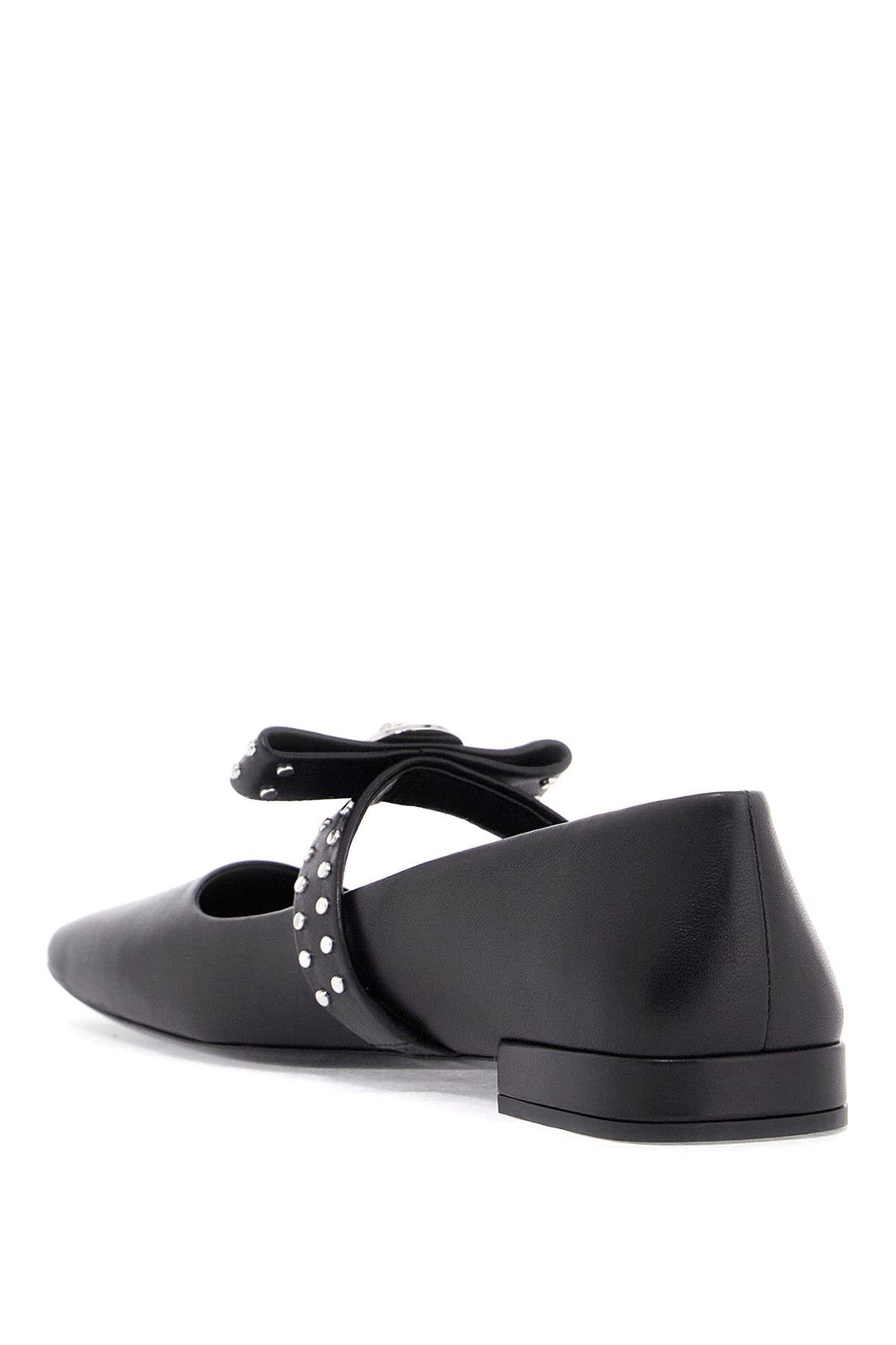 Versace Flat Shoes Versace Gianni Ribbon Studded Baller Versace Gianni Ribbon Studded Baller Brand