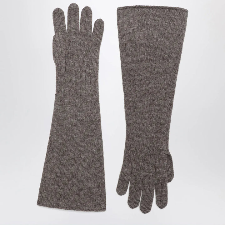 DARKPARK - Brown cashmere gloves Brand Gloves &amp; Mittens TU