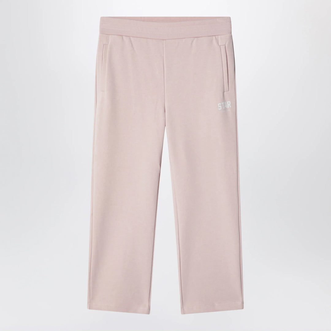 Golden Goose - Blush pink jogging trousers Brand 8Y