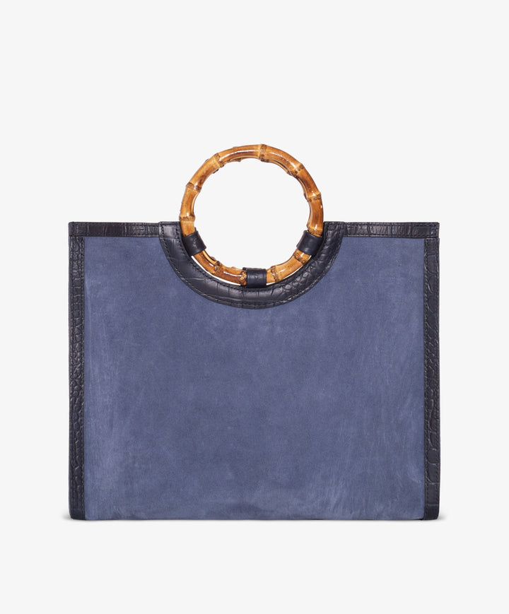 My Style Bags Personalised Bamboo Large Deluxe Handbag – Bluette Brand Handbag