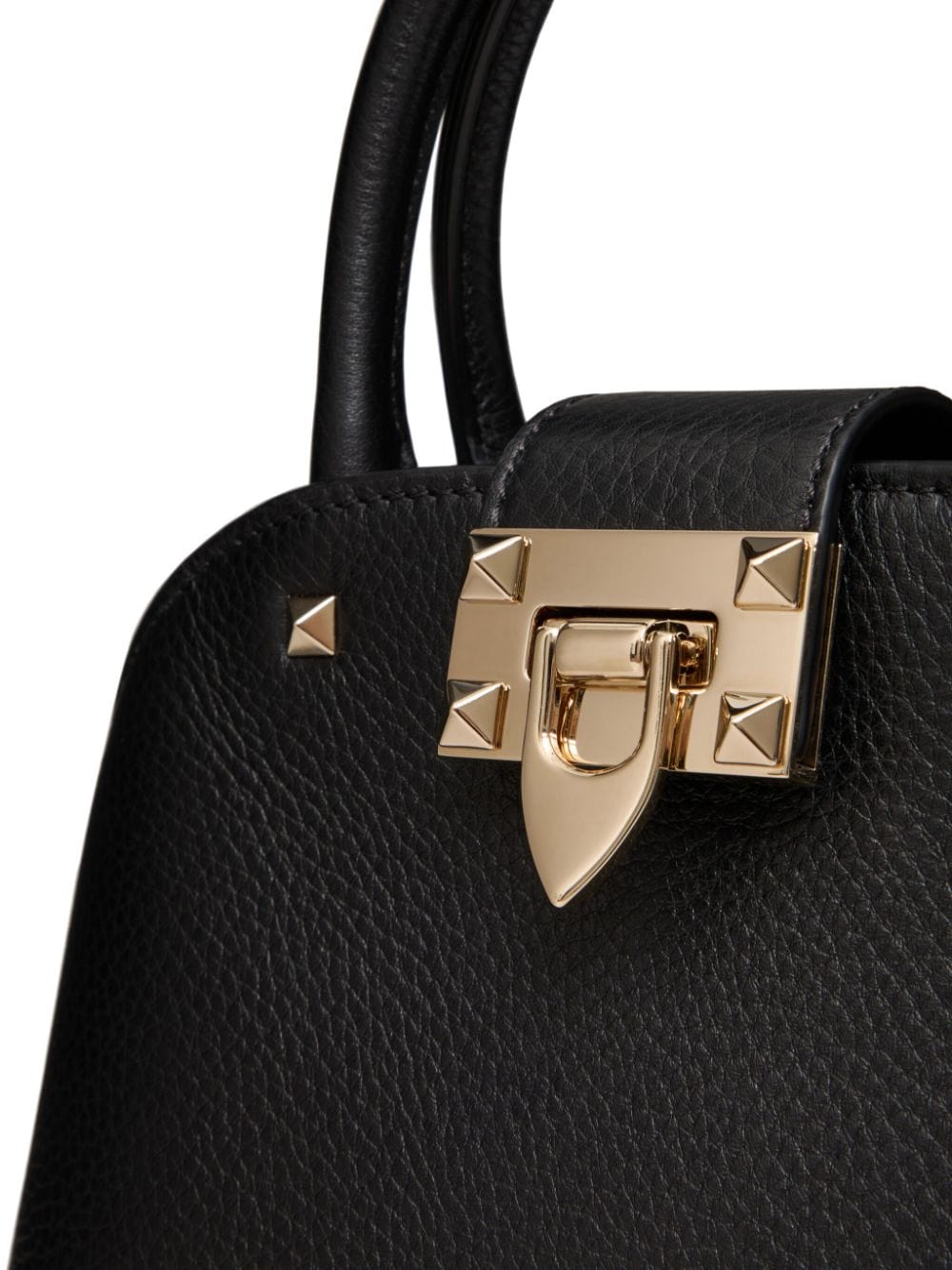 Valentino Garavani Handbag UNI Valentino Garavani Rockstud Small Handbag In Grainy Calfskin Valentino Garavani Rockstud Small Handbag In Grainy Calfskin Brand