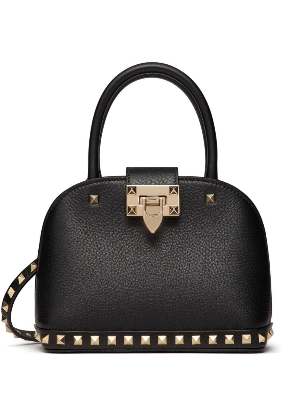 Valentino Garavani Handbag UNI Valentino Garavani Rockstud Small Handbag In Grainy Calfskin Valentino Garavani Rockstud Small Handbag In Grainy Calfskin Brand