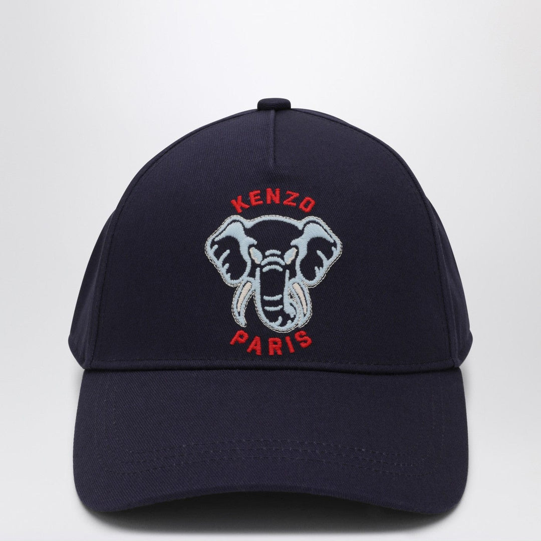 Hats 52 KENZO - Navy blue baseball cap with logo Brand