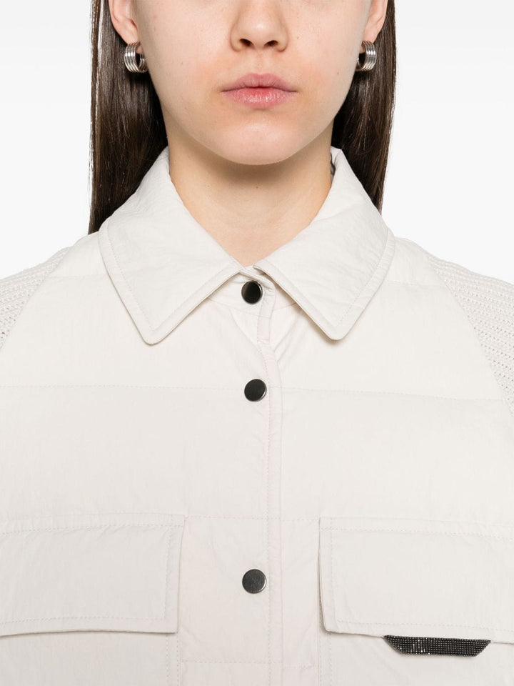 Brunello Cucinelli Jackets Brunello Cucinelli Coats White Brunello Cucinelli Coats White Brand
