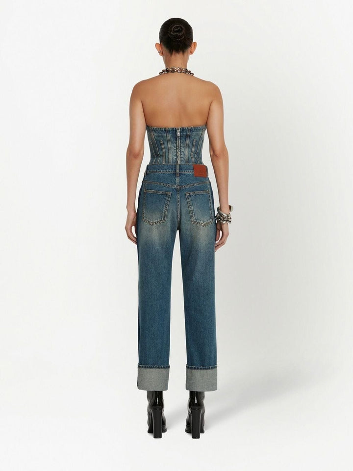 Alexander Mcqueen Jeans 28 Alexander McQueen turn-up Hem straight-leg Jeans Alexander McQueen turn-up Hem straight-leg Jeans Brand