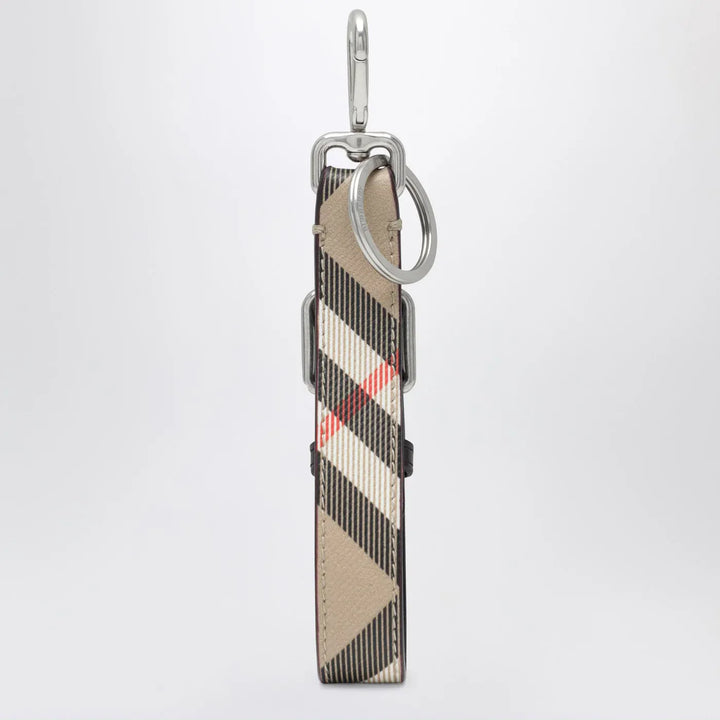 Burberry - Beige Check keychain Brand Keychains U