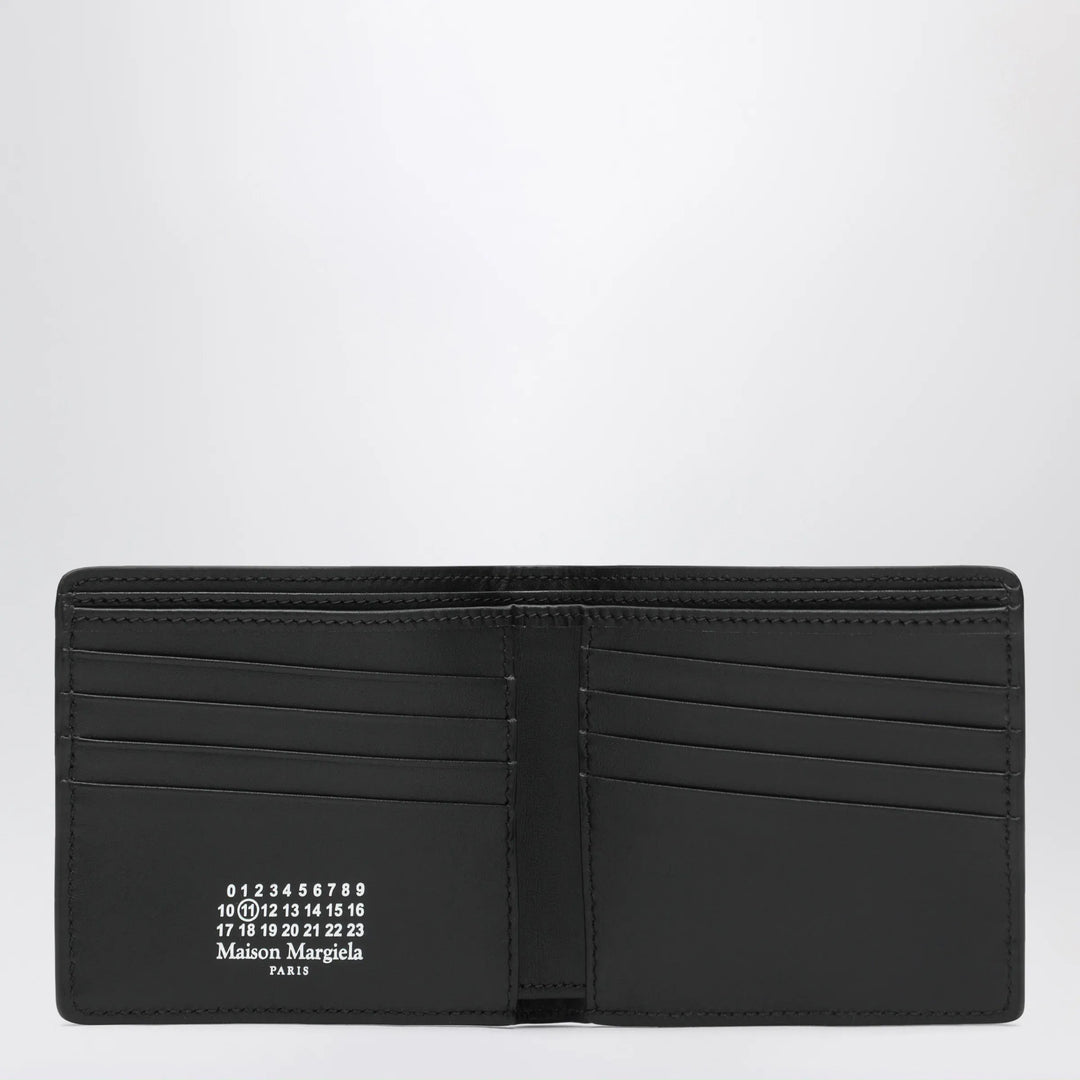 Maison Margiela - Black Four Stitches Bi-Fold Wallet Brand U