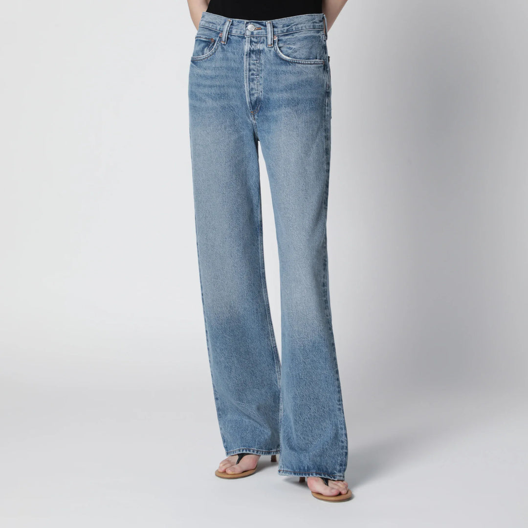 AGOLDE - Vintage loose jeans in medium indigo denim Brand Pants 23