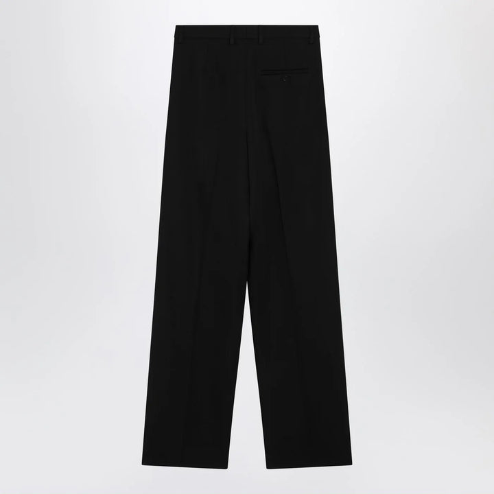 Balenciaga - Black wool trousers Brand Pants