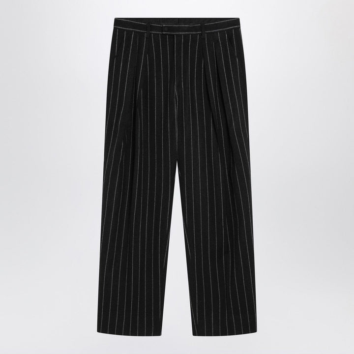 Pants 46 IT Dolce&amp;Gabbana - Striped wool-blend trousers Brand