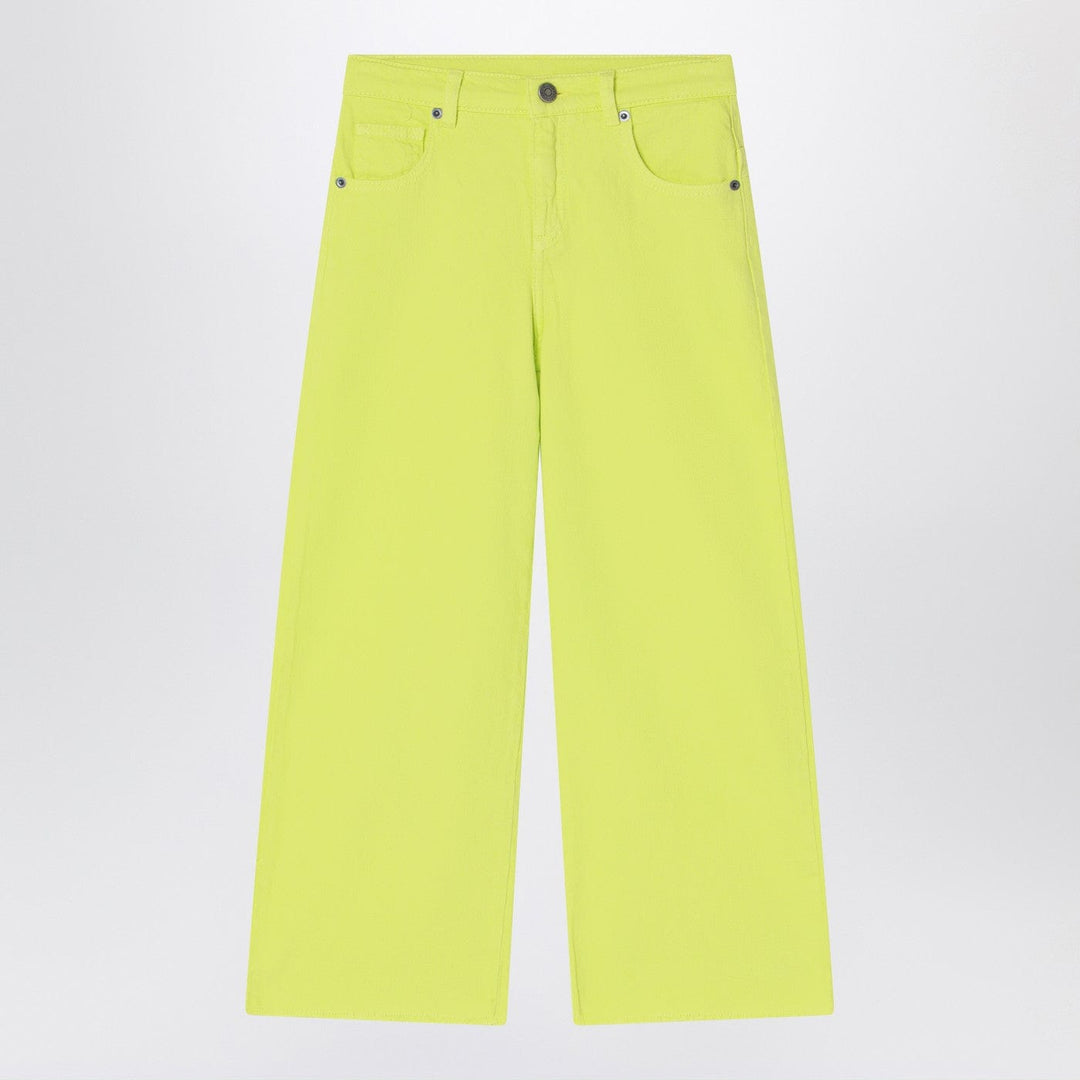 Pants 8 Douuod - Lime yellow cotton pants Brand