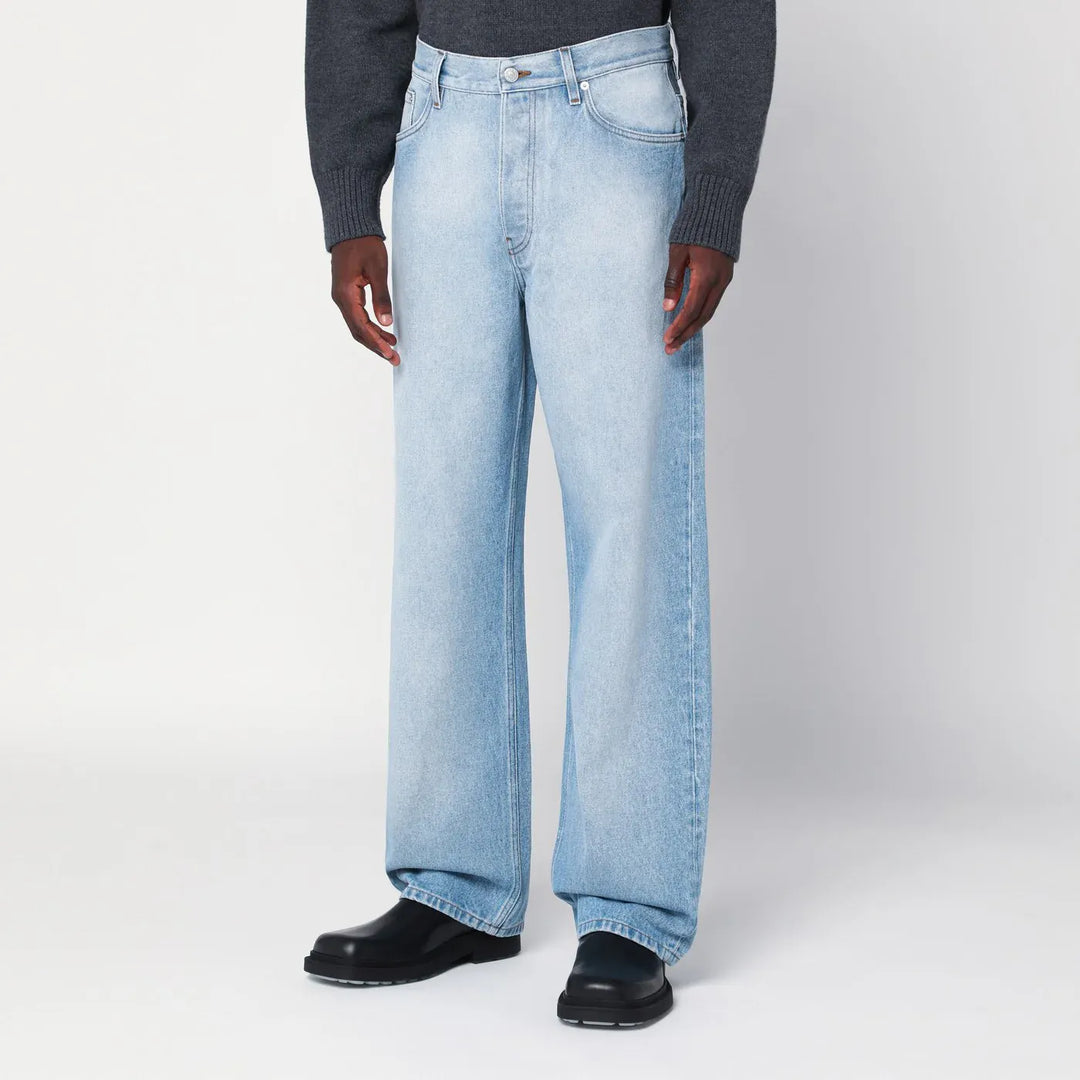 Dries Van Noten - Light blue faded jeans Brand Pants 31