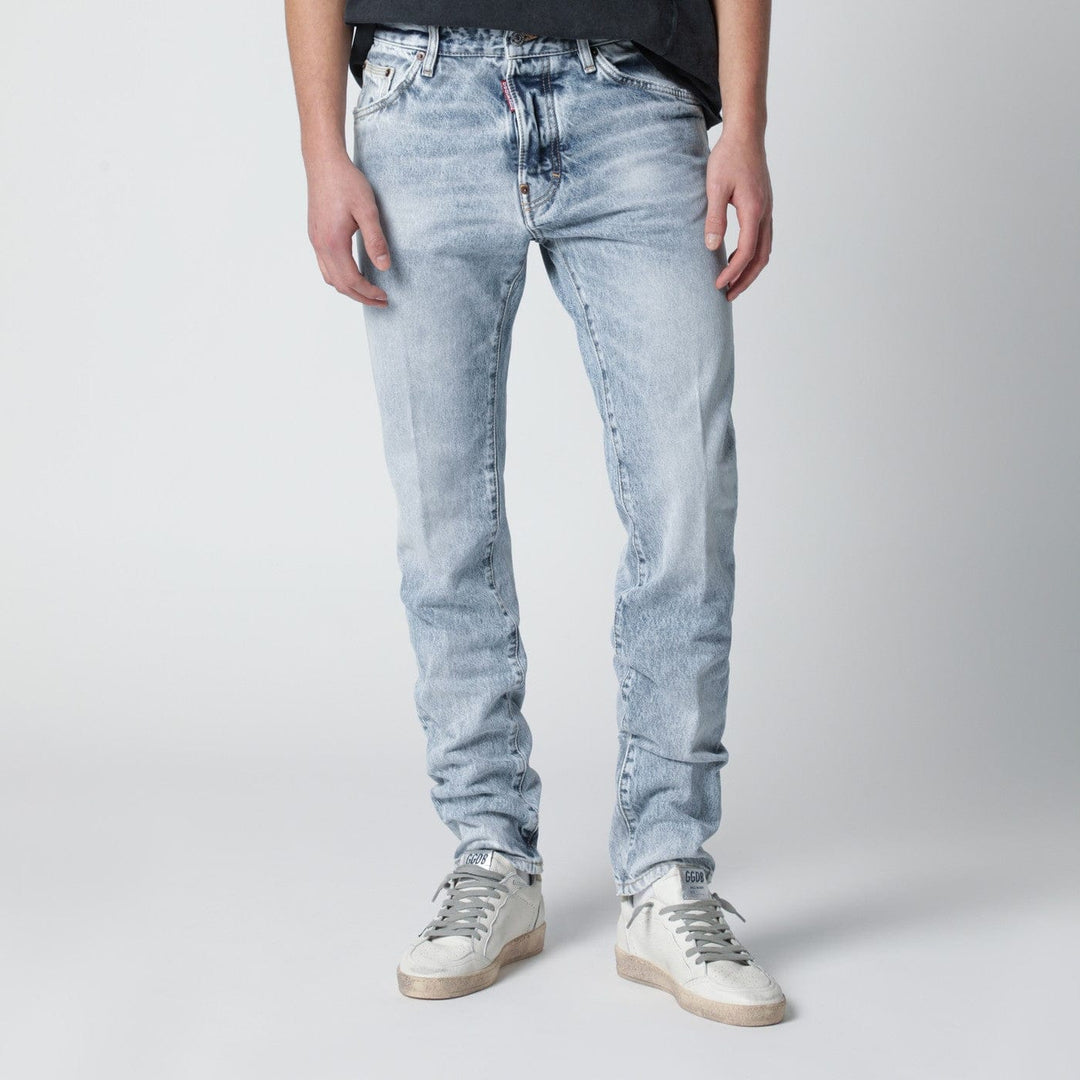 Pants Dsquared2 - Vintage-effect stretch denim jeans Brand
