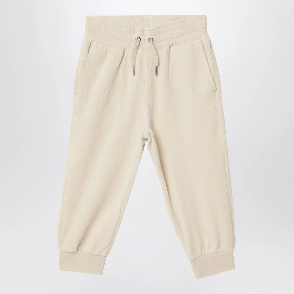Givenchy - White velvet sweatpants Brand Pants 4