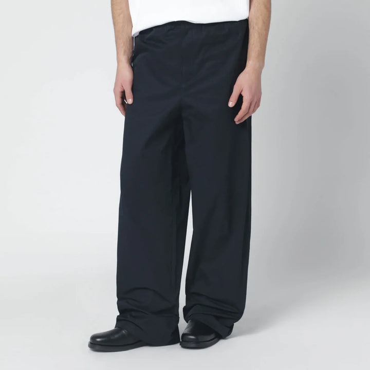 Jil Sander - Midnight blue cotton trousers Brand Pants 46 IT