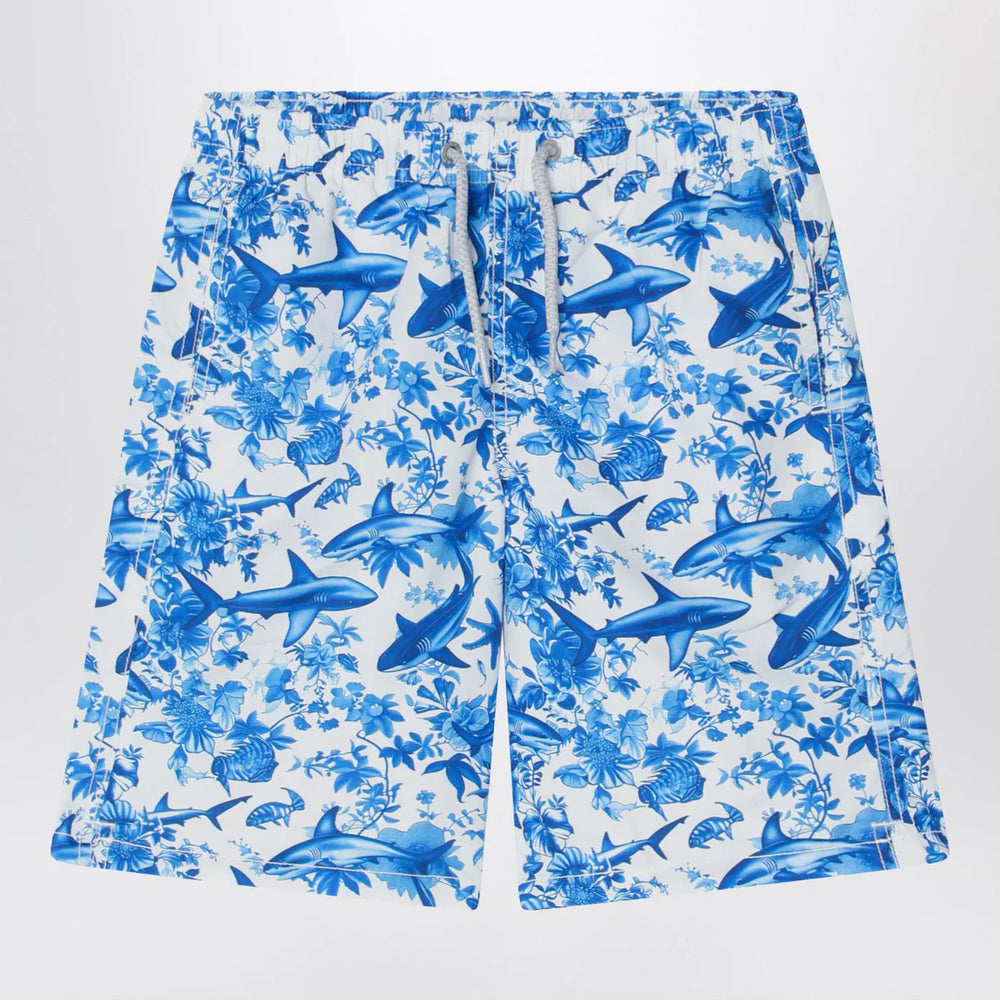 MC2 Saint Barth - Jean long swimsuit with sharks Brand Pants 10