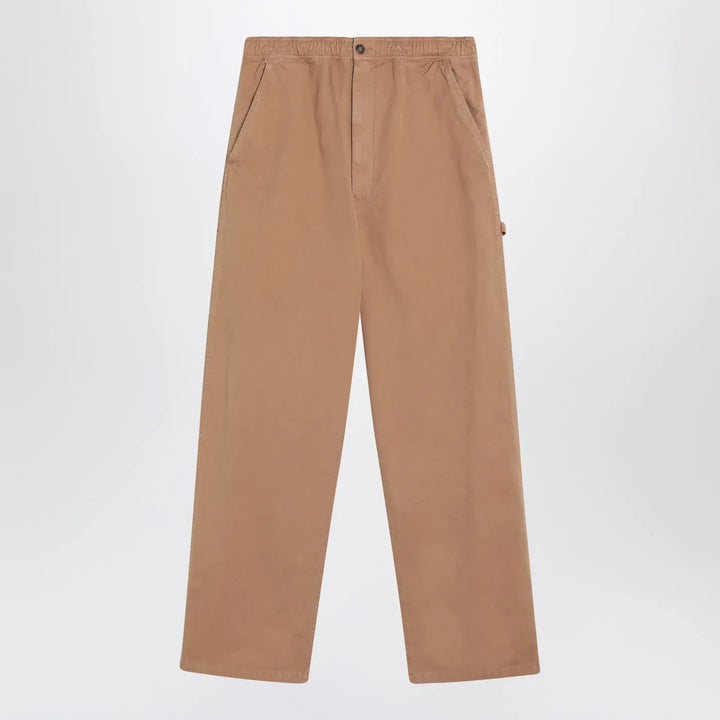 MM6 Maison Margiela - Baggy/loose ochre cotton pants Brand Pants 46 IT