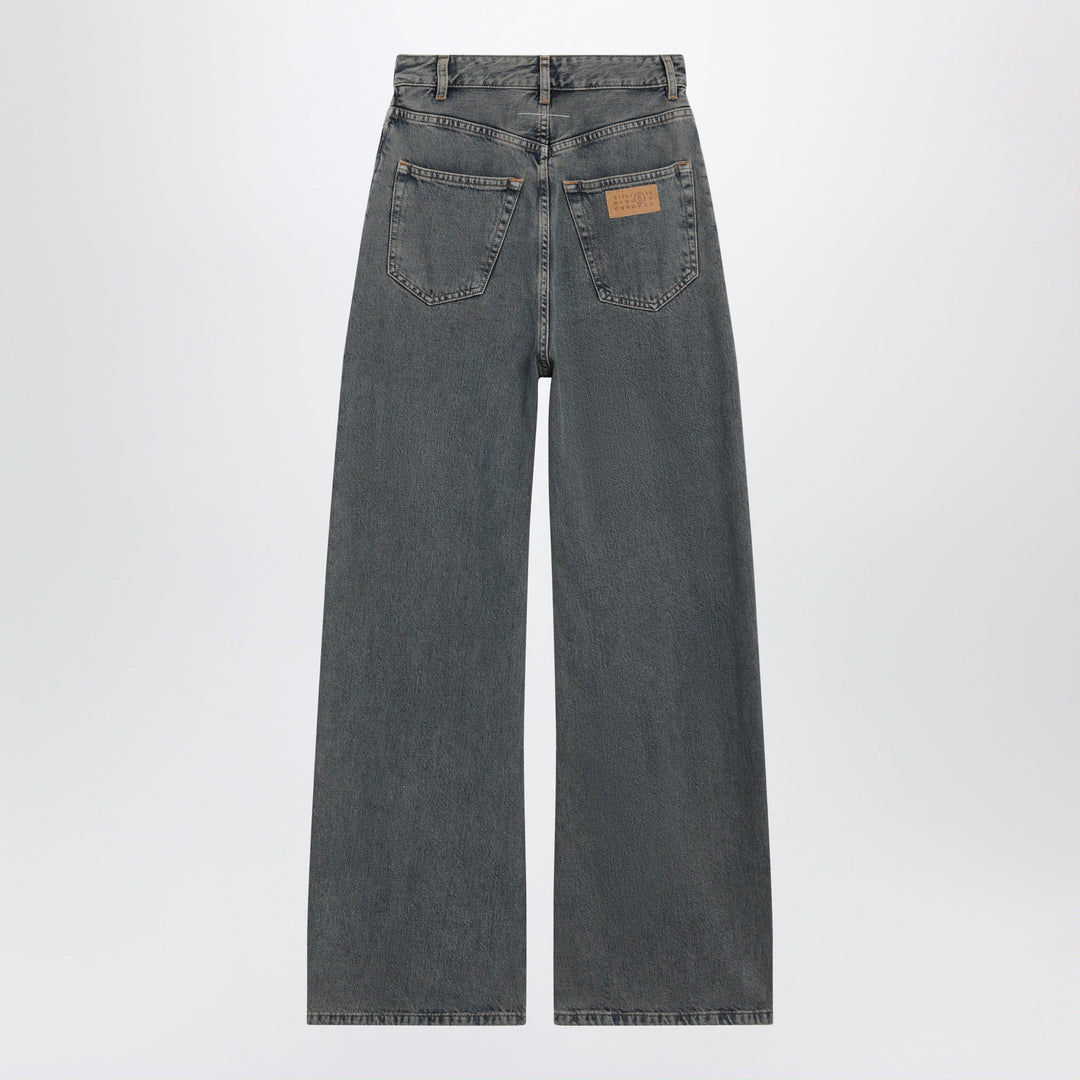 MM6 Maison Margiela - Grey wide-leg jeans Brand Pants