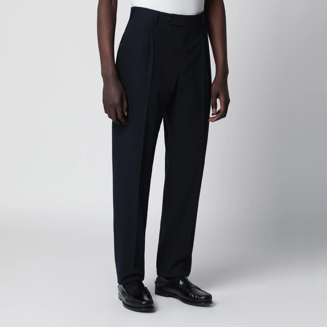 PT Torino - Blue cotton trousers Brand Pants 46 IT