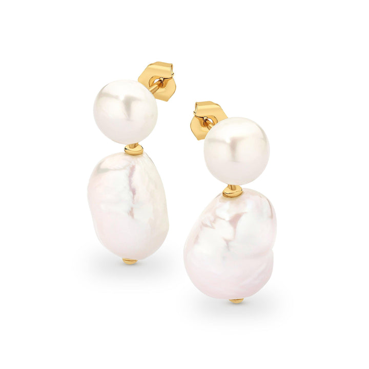 Ikecho Pearl Earrings Maxine Earrings Maxine Earrings Brand