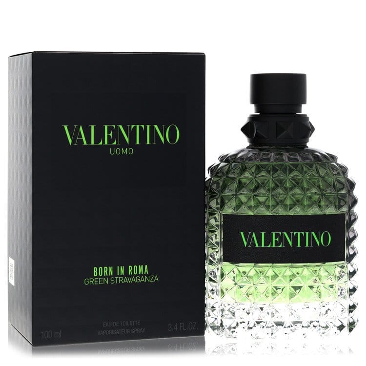 Valentino Uomo Born In Roma Green Stravaganza Eau De Toilette Spray By Valentino Brand Perfume &amp; Cologne 100 ml Eau De Toilette Spray