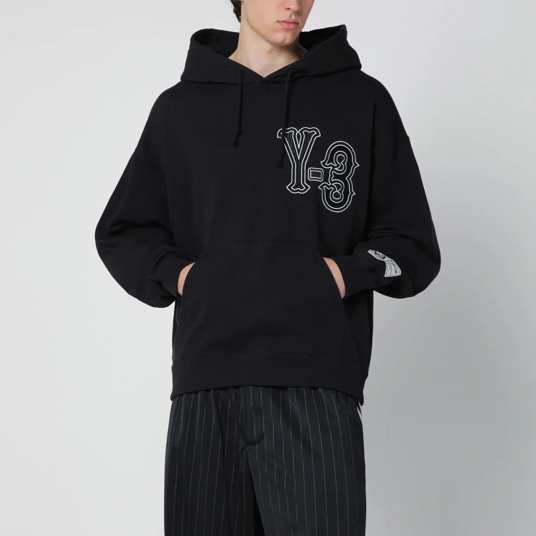 adidas Y-3 - Black Elite 5 GFX hooded sweatshirt Brand Shirts &amp; Tops L