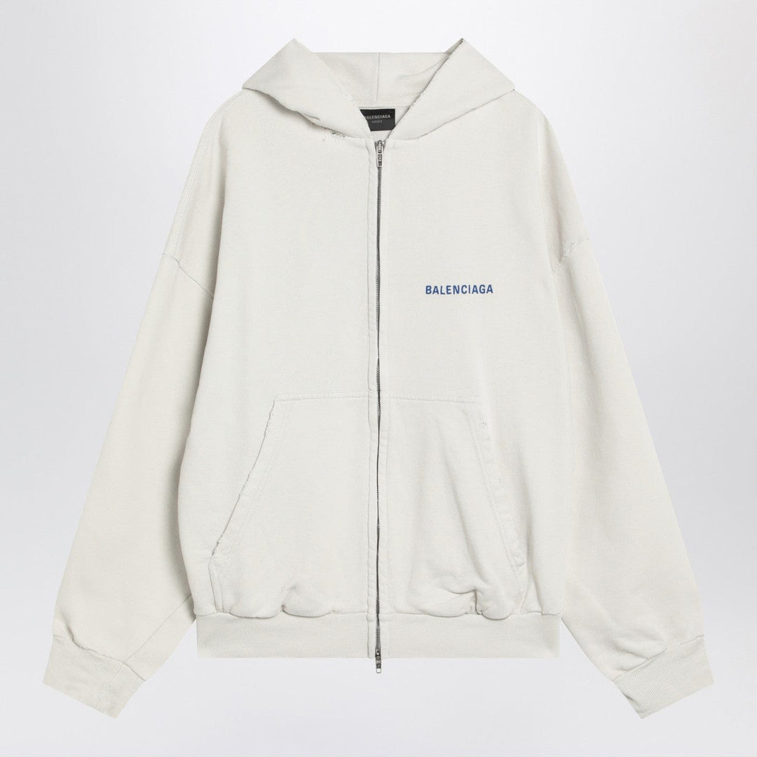 Shirts & Tops XXS Balenciaga - White Balenciaga Back sweatshirt Regular Fit Brand