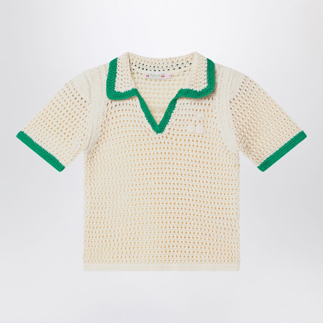 Shirts &amp; Tops 10 Bonpoint - Elanita sweater in ivory/green Brand