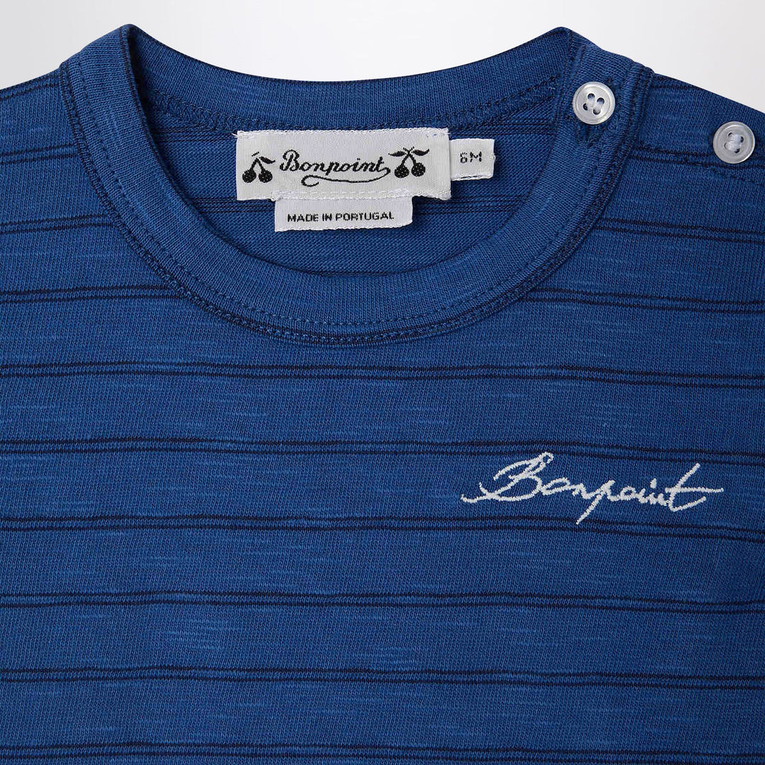 Bonpoint - Tom blue striped T-shirt Brand Shirts &amp; Tops