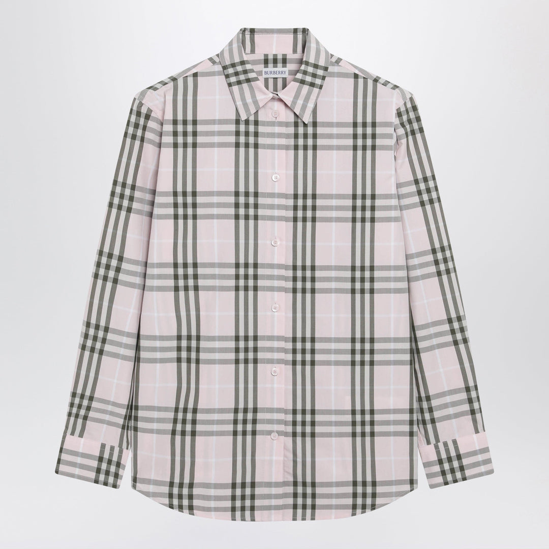 Shirts & Tops 10 UK Burberry - Pink cotton Check pattern shirt Brand
