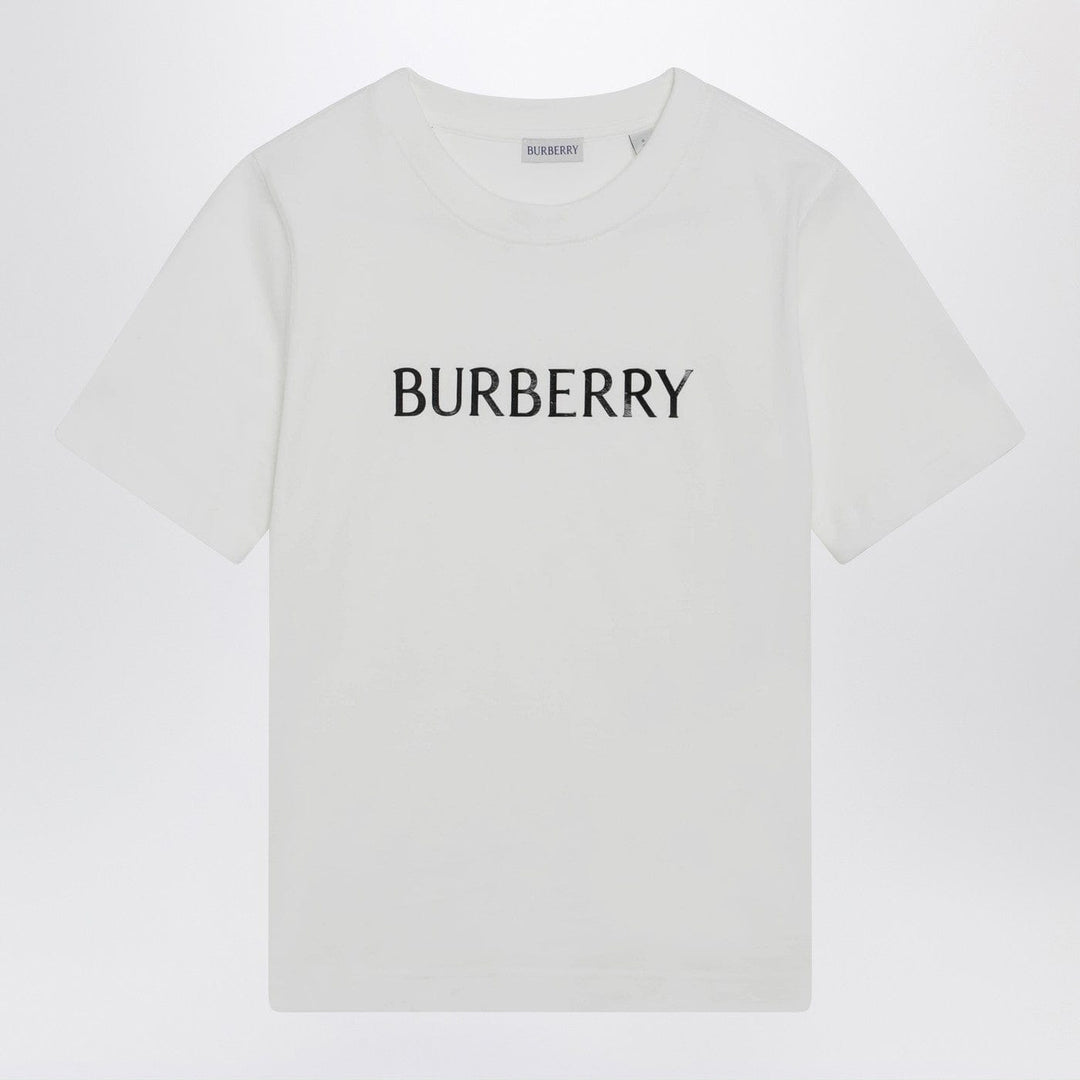 Shirts &amp; Tops Burberry - White T-shirt with logo print Brand